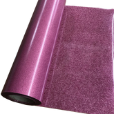 Glitter, Pink Heat Transfer Vinyl 19" HTV