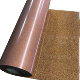 Glitter, Tangerine Heat Transfer Vinyl 19" HTV