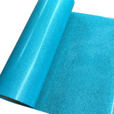 Glitter, Aqua Jade Heat Transfer Vinyl 19" HTV