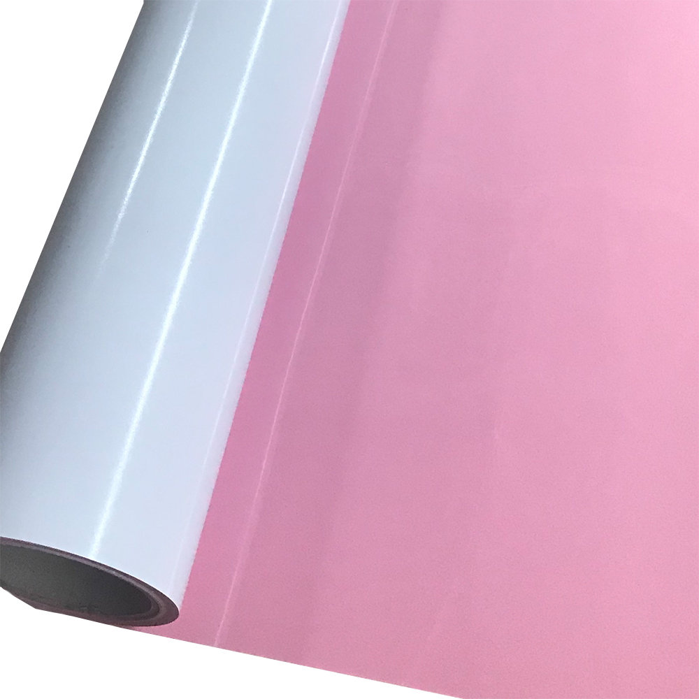 Flock, StripFlock Heat Transfer Vinyl Pink 19" HTV