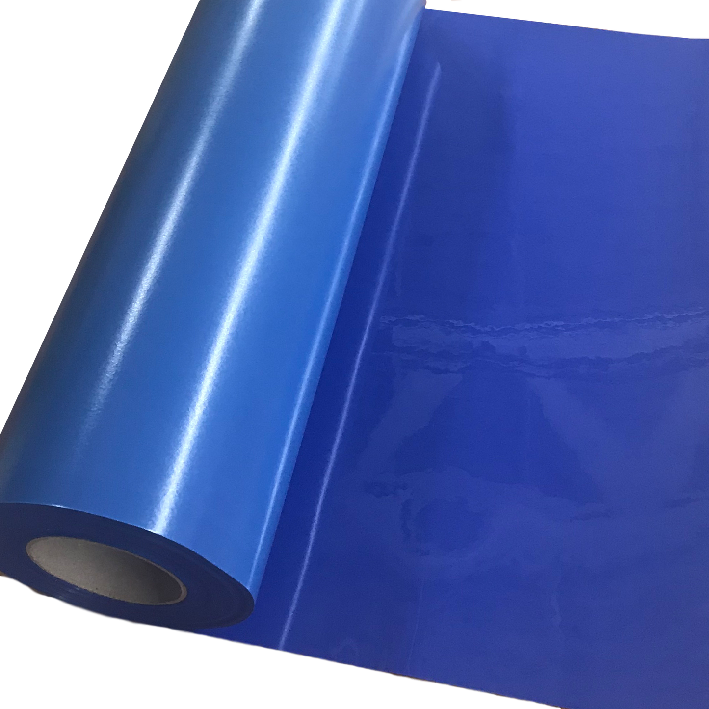 Flock, StripFlock Heat Transfer Vinyl Royal Blue 19" HTV