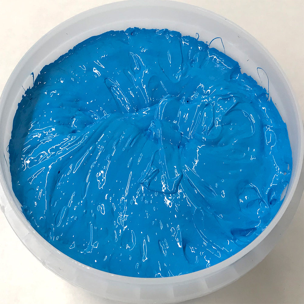 Monarch Plastisol Screen Printing Inks Low Temp Poly / Poly Blend Ocean Blue