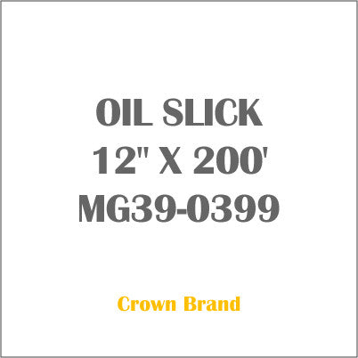 OIL SLICK 12" X 200' Crown Roll Leaf Foil MG39-0399