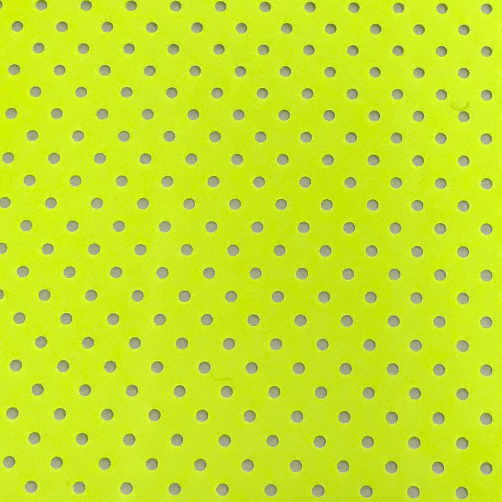 Perforated Neon Yellow Heat Transfer Vinyl 54yds x 19"