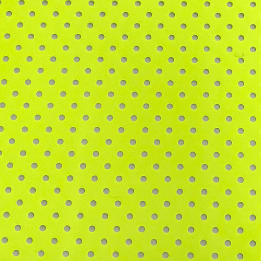 Perforated Neon Yellow Heat Transfer Vinyl 54yds x 19"