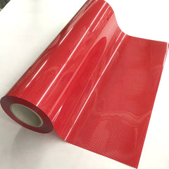 Perforated Red Heat Transfer Vinyl 54yds x 19"