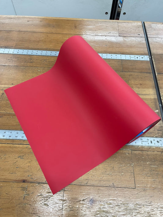 Puff Red Heat Transfer Vinyl 19" Width HTV