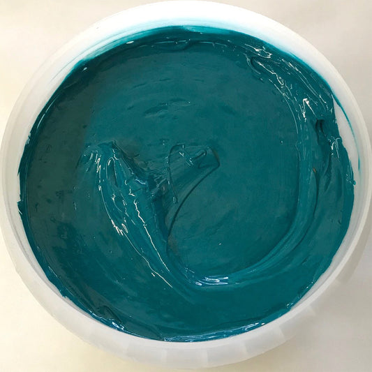 RUTLAND EH2499 NPT HIGH OPACITY TURQUOISE PLASTISOL OIL BASE INK FOR SILK SCREEN PRINTING