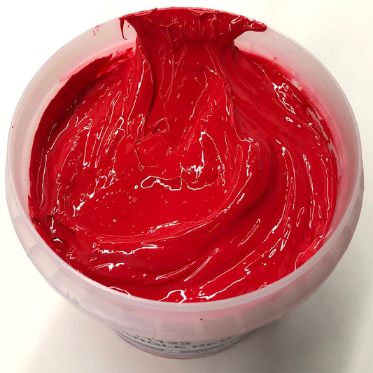 TRIANGLE 1123 RED PLASTISOL OIL BASE INK FOR SILK SCREEN PRINTING