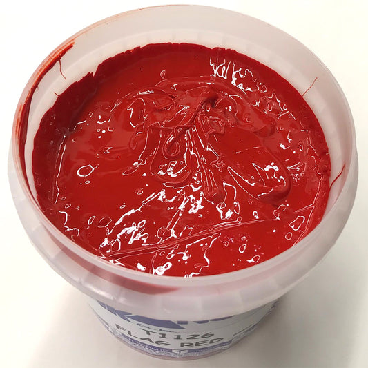 TRIANGLE 1126 FLAG RED PLASTISOL OIL BASE INK FOR SILK SCREEN PRINTING