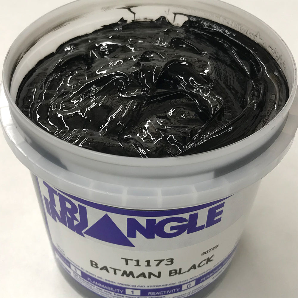 TRIANGLE 1173 BATMAN BLACK PLASTISOL OIL BASE INK FOR SILK SCREEN PRINTING