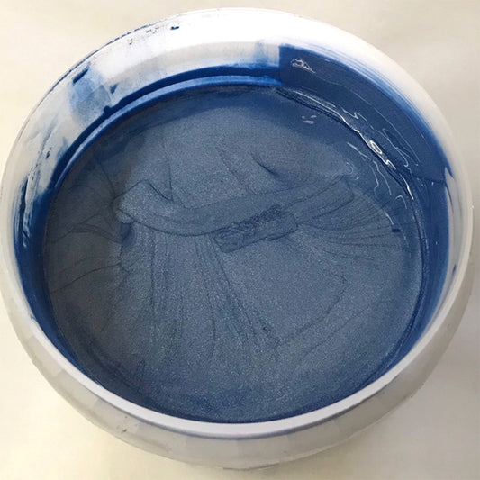 TRIANGLE 1190-53 ULTRA BLUE SHIMMER PLASTISOL OIL BASE INK FOR SILK SCREEN PRINTING