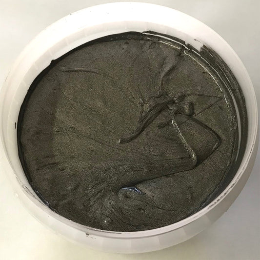 TRIANGLE 1190-70 GUNMETAL BLACK SHIMMER PLASTISOL OIL BASE INK FOR SILK SCREEN PRINTING